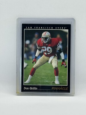 1993 Score Pinnacle Don Griffin San Francisco 49ers #215