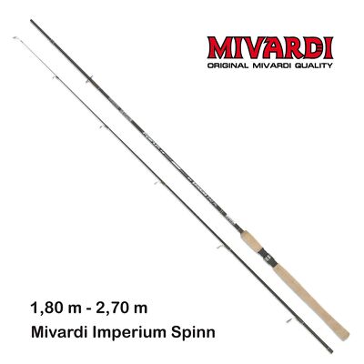 Spinnruten 2-teilig Mivardi 1,80 - 2,70 m Barsch Spinnrute Zander Hecht Jigrute