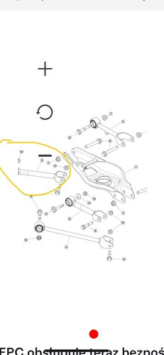 Rear Left Right Upper Control Arm 1044427 00 C Rear upper fore link TESLA 3 /y - Picture 5 of 5