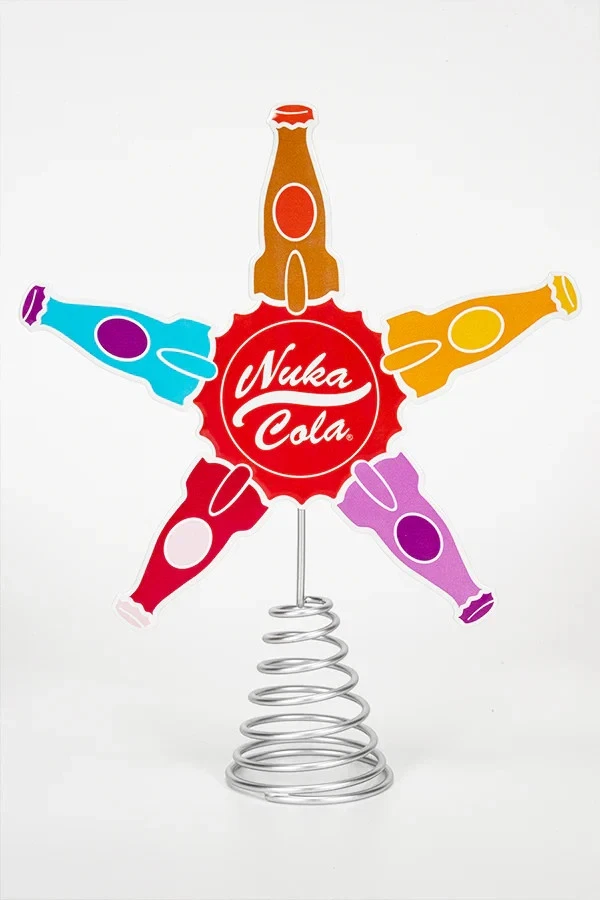 Fallout Nuka Cola X-Mas Set Fizz-tive Garland & Fizz-tive Tree Topper Neu & OVP - Bild 4 von 4