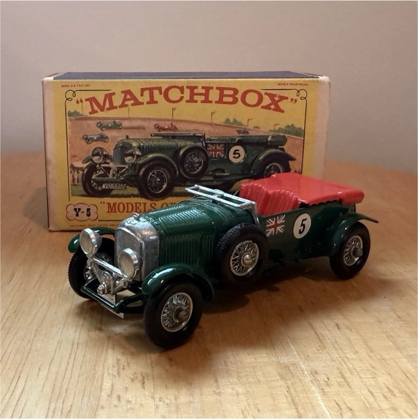 Matchbox Models of Yesteryear 1929 Vehicle Year Bentley Vintage