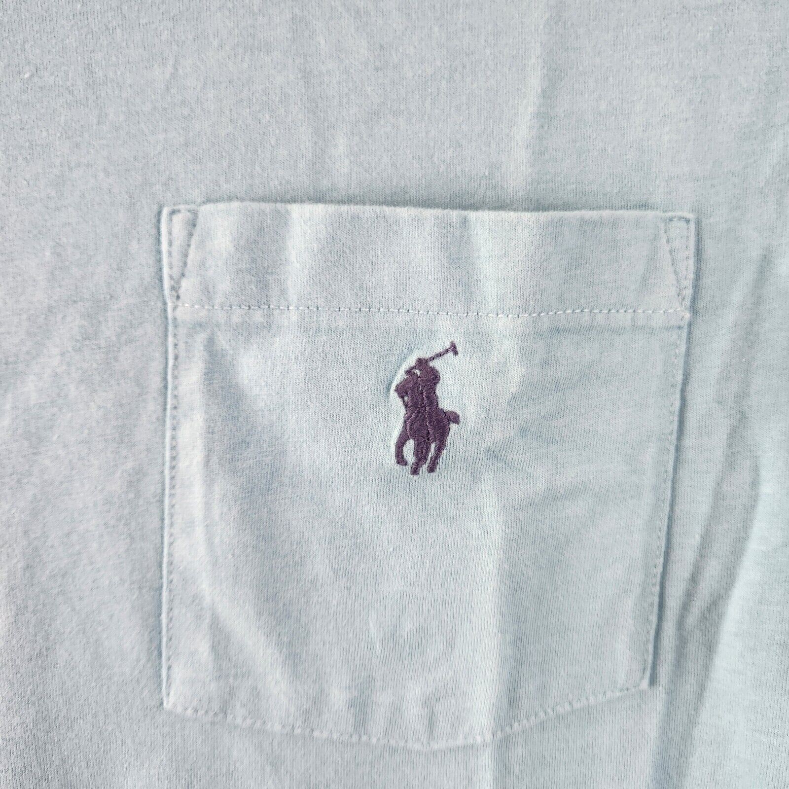 Polo Ralph Lauren camicia uomo XL blu vestibilità classica blu navy pony tinta unita golf polo