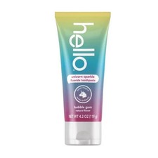 Kids Unicorn Sparkle Toothpaste Bubblegum 4.2 Oz By Hello Bello