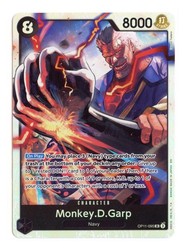 Monkey.D.Garp OP11-095 Super Rare A Fist of Divine Speed One Piece TCG