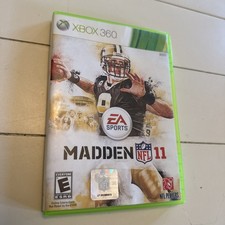 Madden NFL 11 (Microsoft Xbox 360, 2010) CIB Complete Without Manual