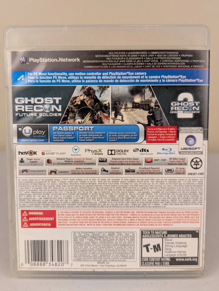 Tom Clancy’s Ghost Recon: Anthology (PlayStation 3, PS3)➡️CIB - Tested - Nice📀 - Image 2 of 4
