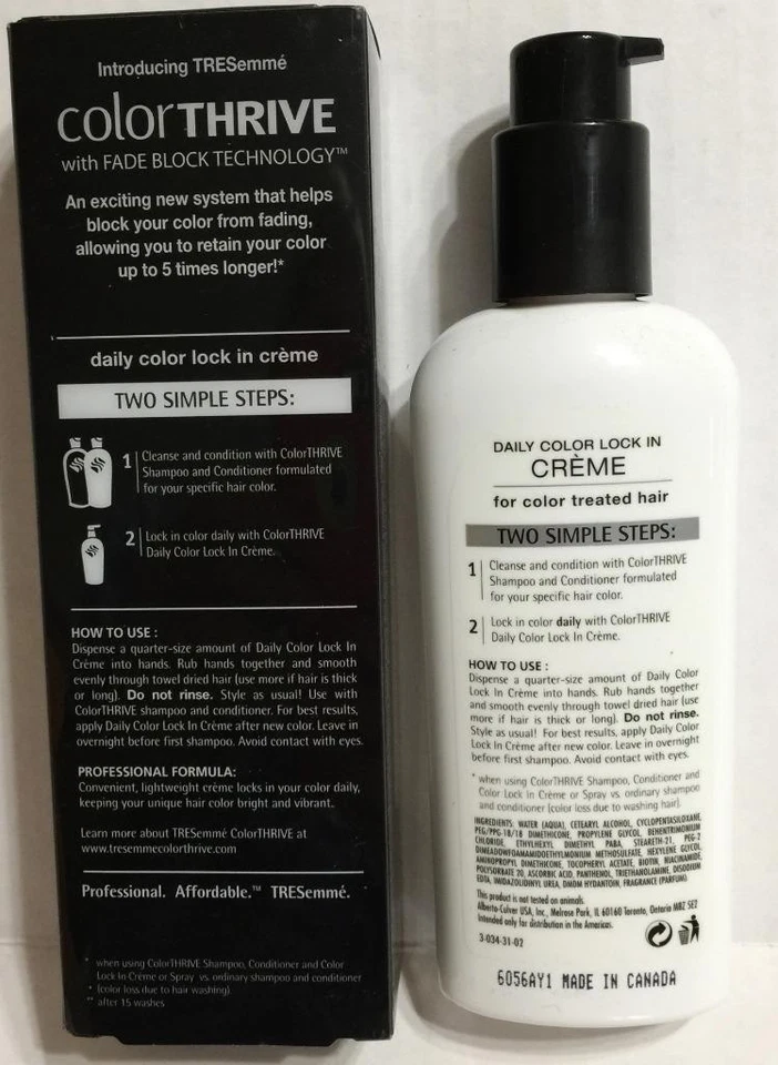 TRESemme Color Thrive Light Fade Block Daily Color Lock in Cream Colored Hair - Image 3 of 4