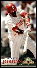 1994 Fleer Extra Bases Ricky Jordan Philadelphia Phillies #339