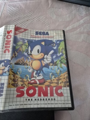 Sonic The Hedgehog Master System PAL Complete 