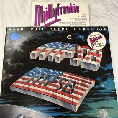 MFSB - Philadelphia Freedom Phil. Int. LP & RARE 4 TRACK 7  EP UK EX Vinyl
