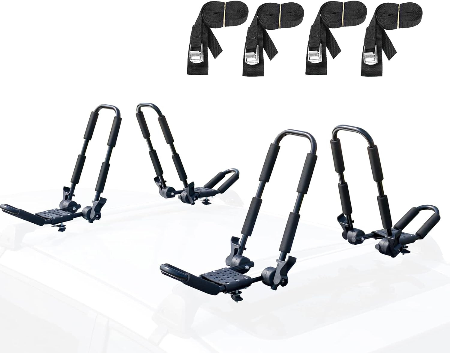 Rack Set For Suvs, Cars & Trucks With Straps