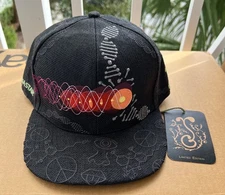 Grassroots California Limited Edition Quastar Embroidered Snapback Hat S/M