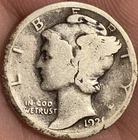 1921 Mercury Dime G