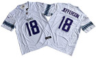 ​​Tariffs​ Free! YOUTH'S Vikings #18 Justin Jefferson FUSE Alt White Sewn Jersey