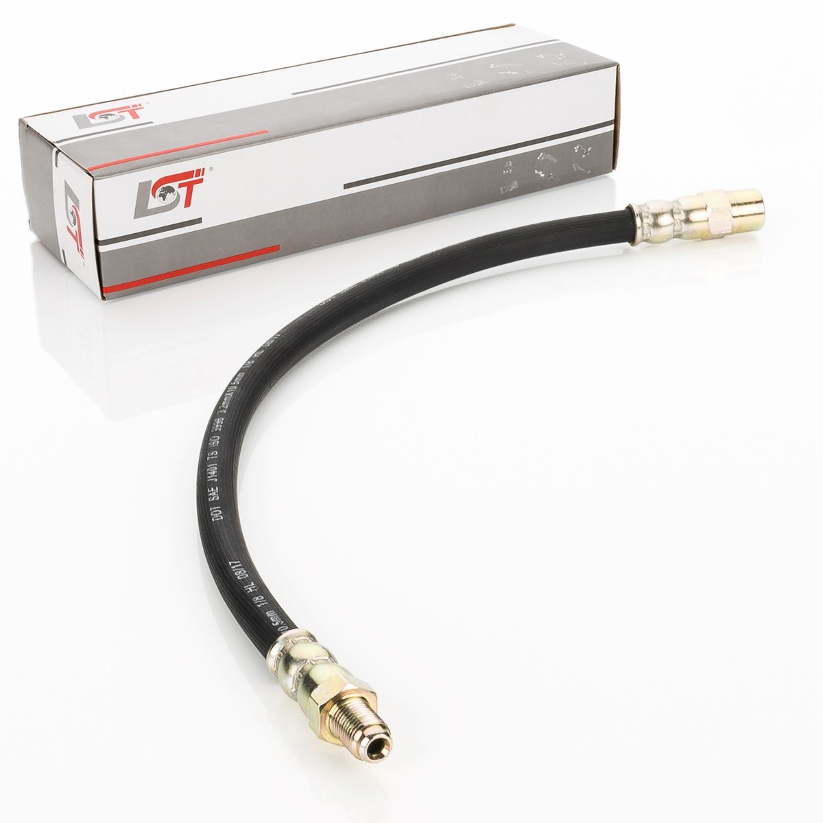 Brake hose brake line front on both sides for MERCEDES C123 S123 W123 - 360mm