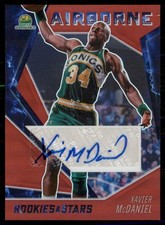 Xavier McDaniel 2020 Panini Chronicles Rookies & Stars Red Airborne Auto Sonics