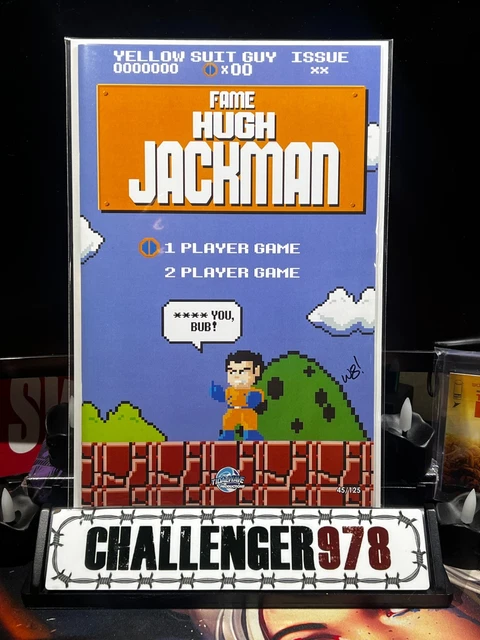 HUGH JACKMAN #1 Matthew Waite SIGNED Trade-Dress w/ COA - #45/125