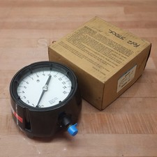 Ashcroft 45-1279AS-02L-15 Pressure Gauge, 4 1/2" Face, 0-15 PSI - NEW