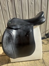 17.5” Ideal H&C GP Saddle Wide, Black