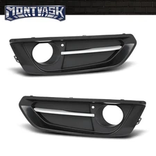 Fog Light Cover Lamp Bezel Trim Fit For 2014-2021 BMW 228i 230i Left+Right Side