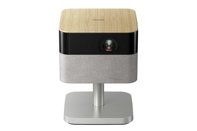 Epson Lifestudio Flex Plus EF-72 Eiche 4K PRO-UHD Smart Projektor Bose Google TV