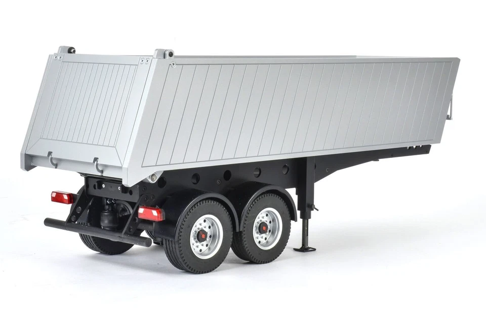 !! SALE !! Carson 500907312 Truck Anhänger 2-Achs Muldenkipper Sattelauflieger - Bild 3 von 4