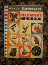Manual de recarga Lyman vintage - 42ª edición - 1960 - manual de recarga, libro