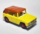 Vintage Matchbox Lesney 1-75 Series #18 Field Car - Red Hubs - Auto-Steer - VGC