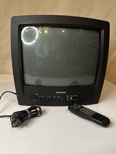 Daewoo DTQ-13V5FC 13′′ CRT TV - getestet & funktionsfähig, Retro Gaming Ready MIT Fernbedienung!