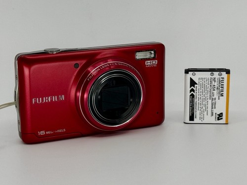Fujifilm FinePix T400 16.0MP Digital Camera - Red - Tested - Picture 1 of 10