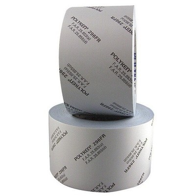 Polyken 296FR Duct Tape, 13 Rolls, White, 3  x 36 YD