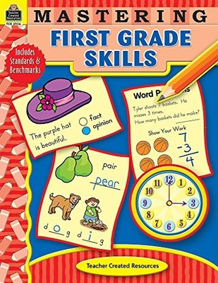 MASTERING FIRST GRADE SKILLS By Teacher Created Resources Jodene Staff BRAND NEW