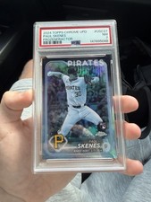 2024 Paul Skenes Topps Chrome Update Rookie Frozenfractor  -3/0