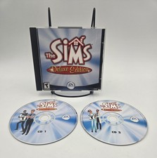 THE SIMS: Deluxe Edition Windows / PC, 2002  Key Code Removed For Photo 
