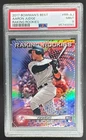 95740090 Aaron Judge 2017 Bowman's Best #RR-AJ Raking Rookies Rookie RC PSA 9