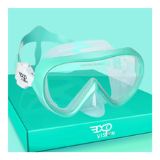 Kinder Taucherbrille 180 Doppellinse Aqua Silikon Tauchermaske Zubeh&ouml;r 4-15