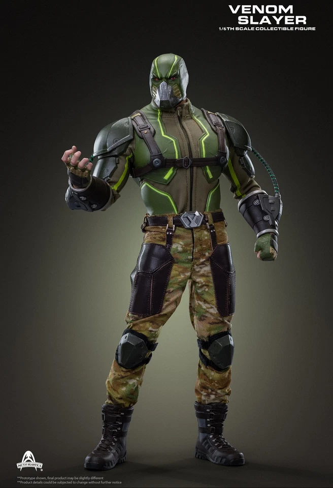 Figuras de arte VENOM SLAYER Bane 12 pulgadas figura de acción muñeca masculina modelo AF-028 Foto 2 de 4