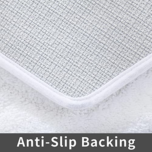 Extra Dicke Badteppiche für Badezimmer - Antirutsch Badwäsche Set Matten Weich Plüsch - Bild 5 von 7