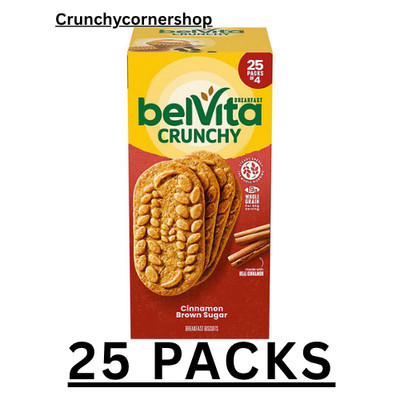 belVita Cinnamon Brown Sugar Breakfast Biscuits (25 pk.) Great Price