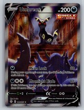 Umbreon V (Alternate Full Art) Holo Ultra Rare SWSH07: Evolving Skies 189/203 on eBay