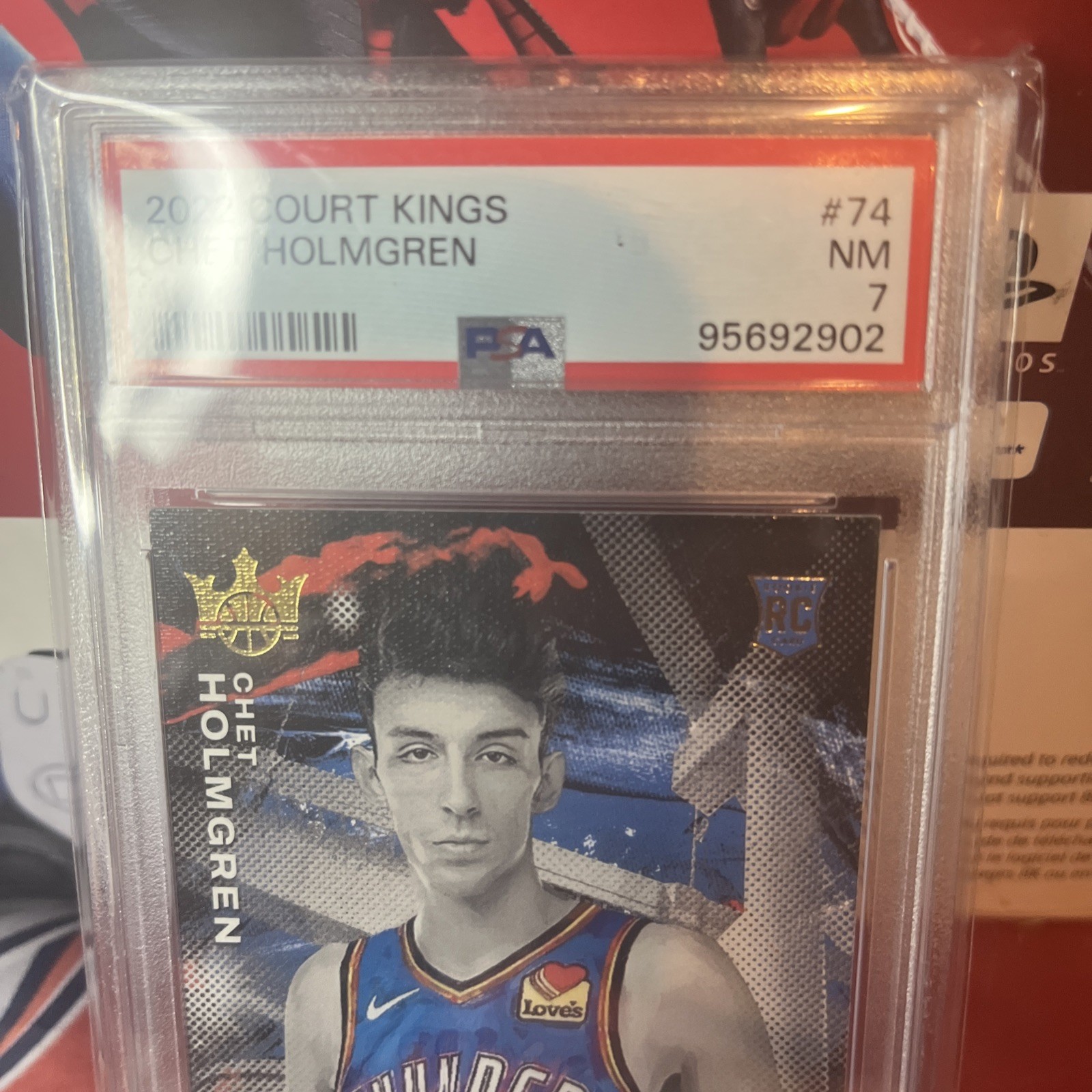 Chet Holmgren 2022 Court Kings #74 Rookies I Price Guide - Sports