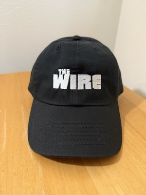 HBO The Wire TV Show Strapback Hat Black OSFA Embroidered Logo