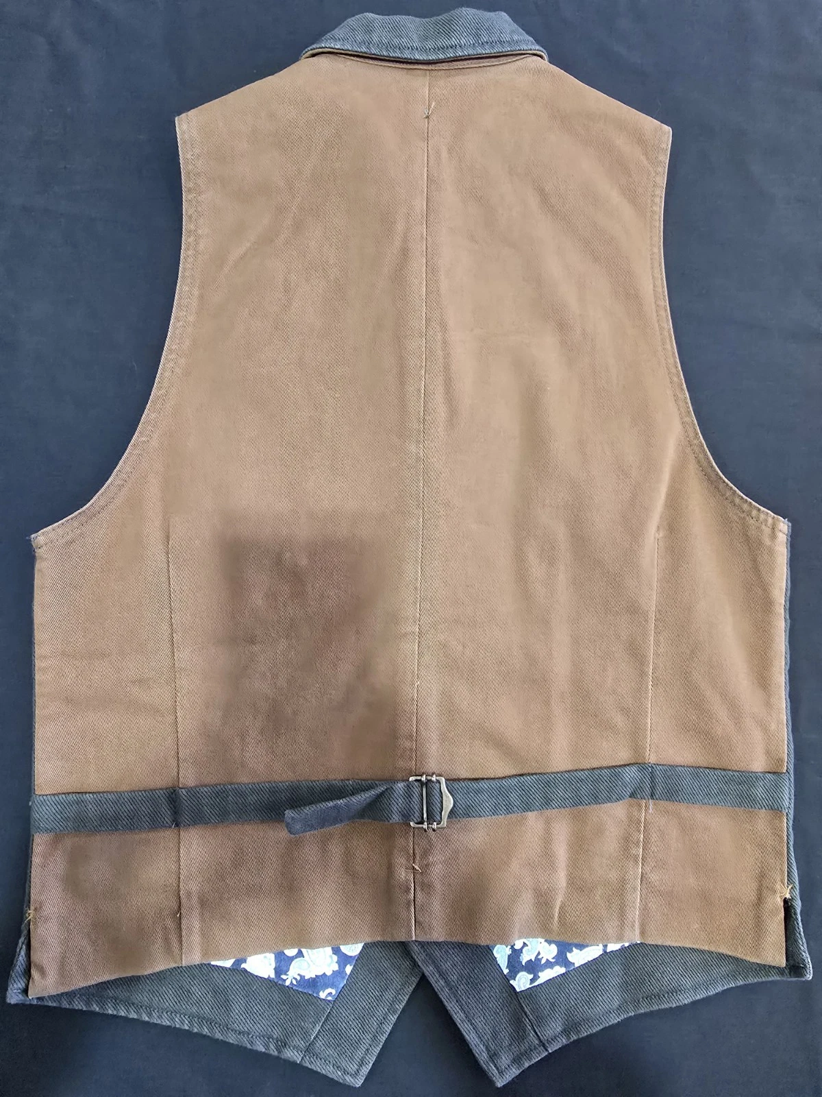 Garry's Earth Vest Handcrafted Made In Italy Size M Cod.36 image 12