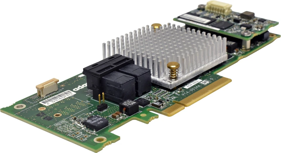 Adaptec ASR-8805 2-12G SAS 1GB Cache PCIe x8 3.0 RAID Controller TCA-00344-04-D - Bild 2 von 4