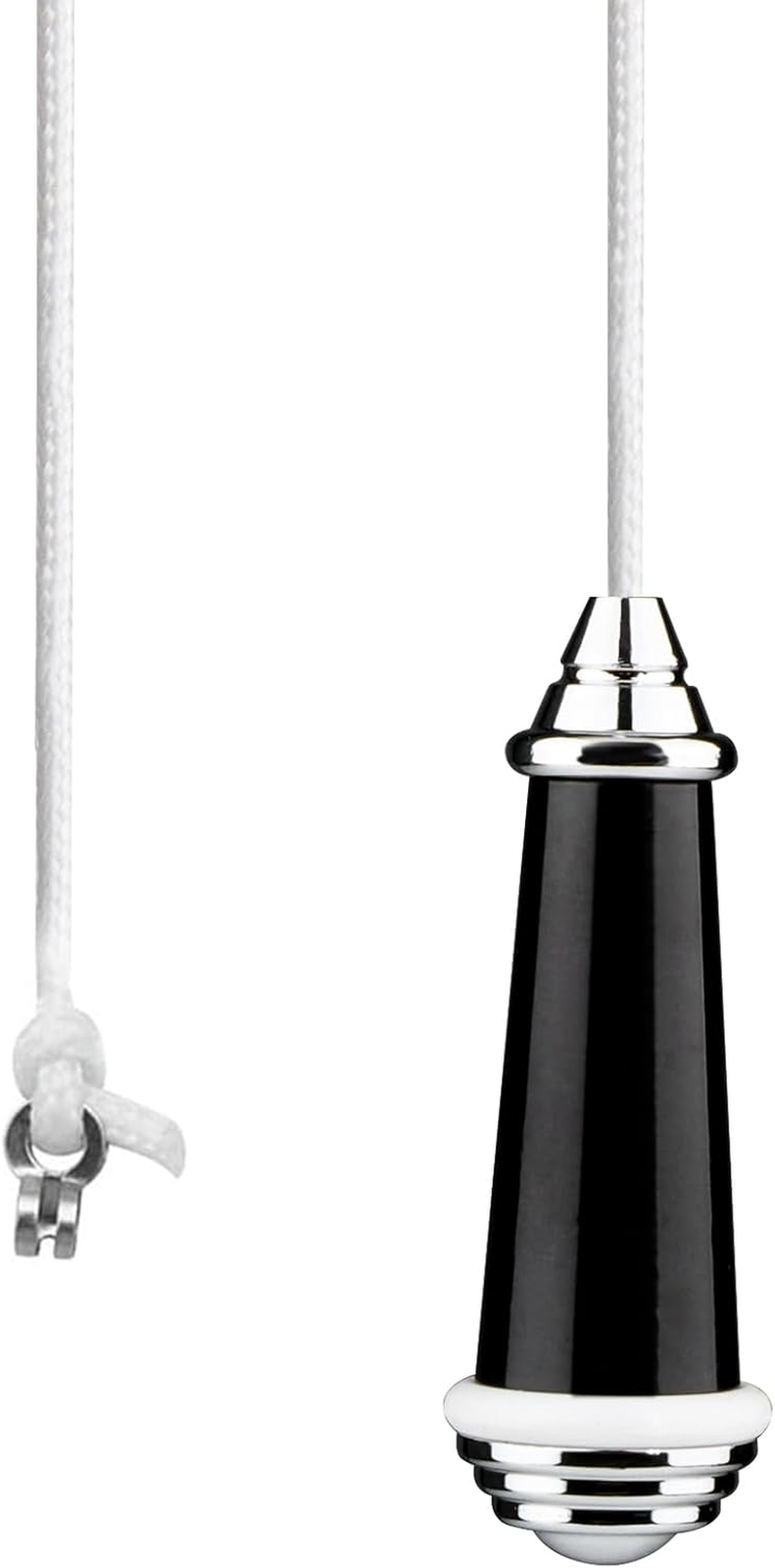 Ceramic Light Pull Cord 8Cm Light Pull Handle with 150Cm Cord Connector Bathroom