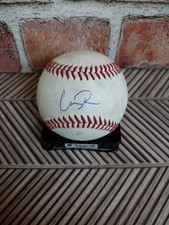 KANSAS CITY ROYALS CARSON ROCCAFORTE AUTOGRAPHED GAME USED BASEBALL