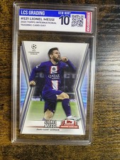 Lionel Messi Paris Saint Germain UEFA International Trading Card Day #NTCD-S21