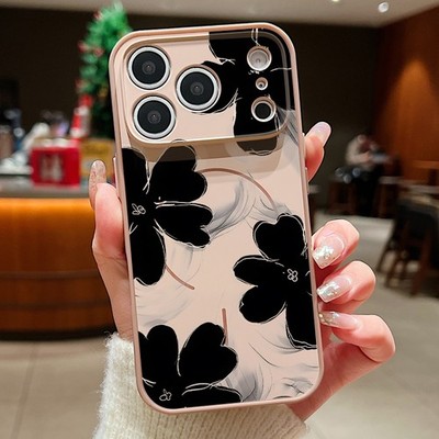 MagSafe Blumen Magnet Hybrid Schutz Hülle für iPhone 17 Pro Max 16 15 14 13 Case