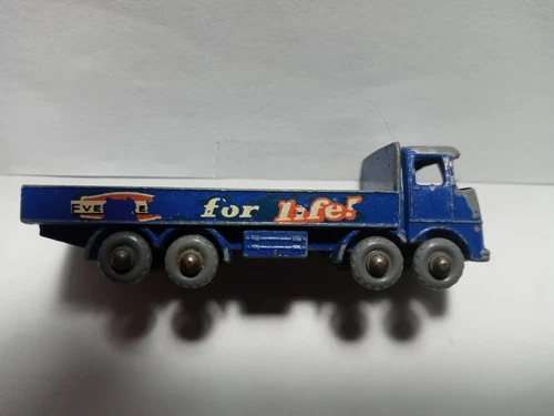 Vintage Matchbox Lesney Regular Wheels #20 ERF Truck "Ever Ready" decals, loose