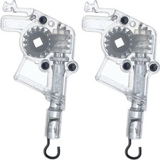 2pcs Wand Tilter for 2" Low Profile Horizontal Blinds Tilt 2inch, Transparent